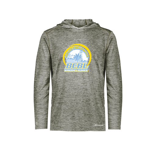 [FOLHCGGY-AS-LOGO1] Decker Men's Charge Hoodie (Adult S, Gray, Logo 1)