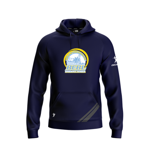 [FOLHSMNV-YXS-LOGO1] Decker Summit Hoodie (Youth XS, Navy, Logo 1)