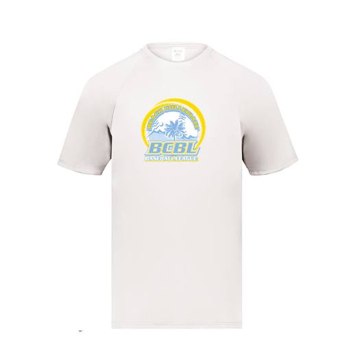 [2790.005.S-LOGO1] Men's Smooth Sport T-Shirt (Adult S, White, Logo 1)