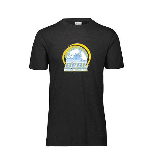 [FTSCUBBK-YS-LOGO1] Decker Youth Tri-Blend T-Shirt - Short Sleeve (Youth S, Black, Logo 1)