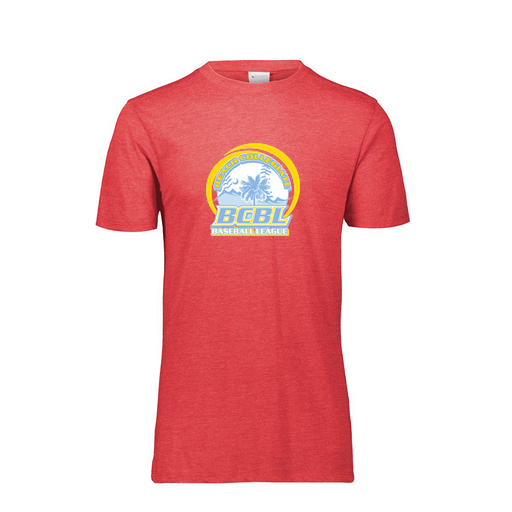 [3066.V96.S-LOGO1] Youth Ultra-blend T-Shirt (Youth S, Red, Logo 1)