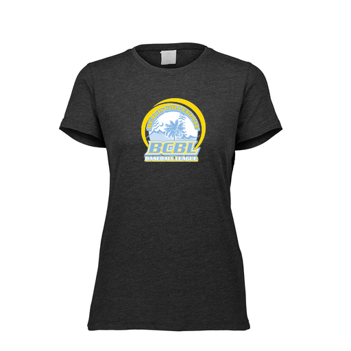 [FTSCUBBK-FAXS-LOGO1] Decker Women's Tri-Blend T-Shirt - Short Sleeve (Female Adult XS, Black, Logo 1)