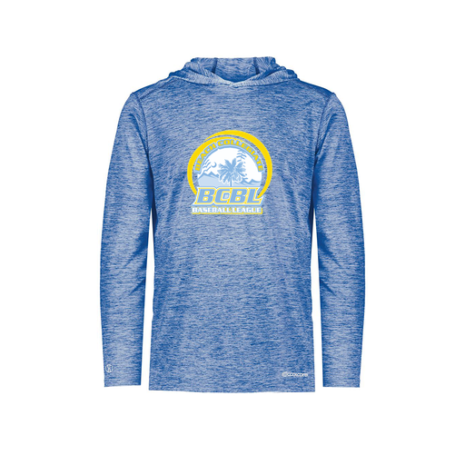 [FOLHCGRY-YS-LOGO1] Decker Youth Charge Hoodie (Youth S, Royal, Logo 1)