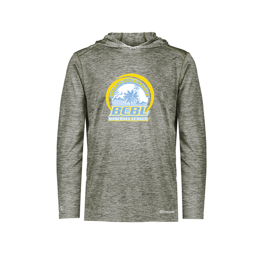 [FOLHCGGY-YS-LOGO1] Decker Youth Charge Hoodie (Youth S, Gray, Logo 1)