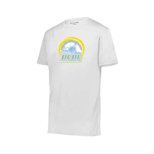 [222818.005.S-LOGO1] Men's Movement Dri Fit Shirt (Adult S, White, Logo 1)