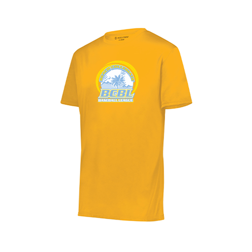 [222818.025.S-LOGO1] Men's Movement Dri Fit Shirt (Adult S, Athletic Gold, Logo 1)