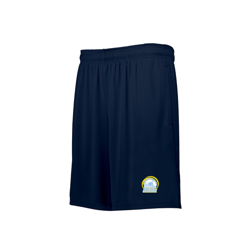 [229511.065.XS-LOGO1] Men's Swift Short (Adult XS, Navy, Logo 1)
