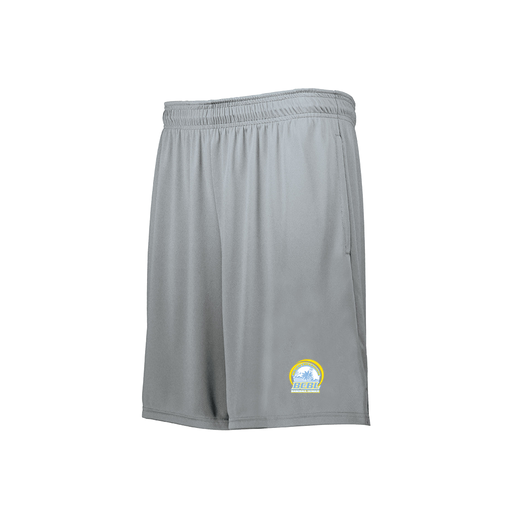 [229511.099.XS-LOGO1] Men's Swift Short (Adult XS, Silver, Logo 1)