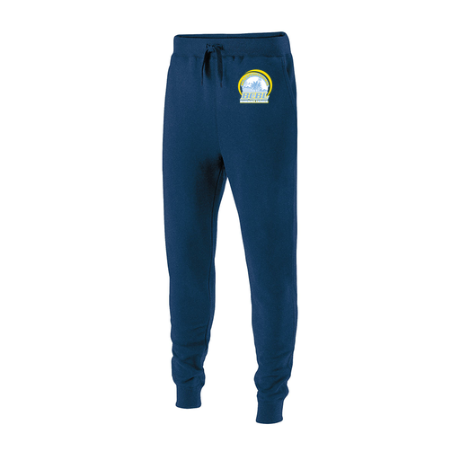 [229548.065.XS-LOGO1] Men's 60/40 Fleece Jogger (Adult XS, Navy, Logo 1)