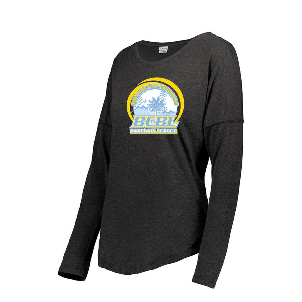 Decker Women's Tri-Blend T-Shirt - Long Sleeve